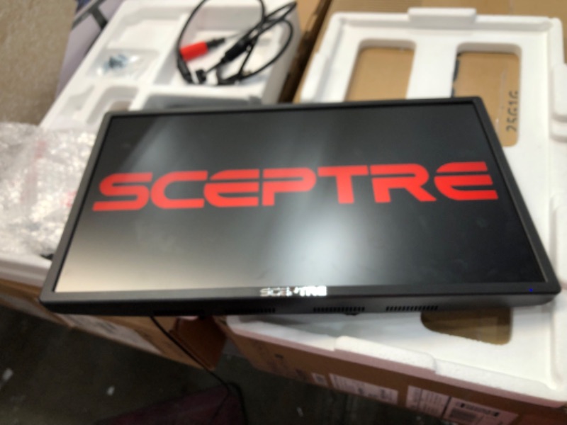 Photo 4 of Sceptre IPS 22 inch 1080p Gaming Monitor 75Hz HDMI x2 99% sRGB up to 320 Lux Blue Light Filter Build-in Speakers, Machine Black (E225W-FPT Series)