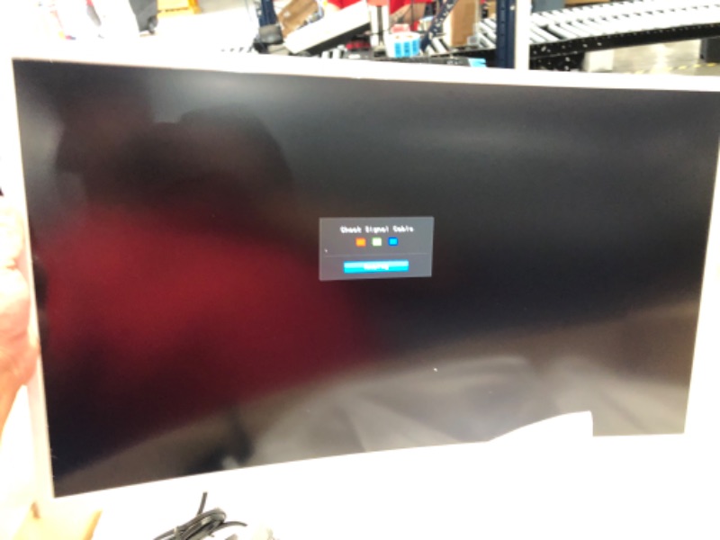 Photo 3 of Samsung 27in White Super-Slim Curved 1080p LED Monitor, 1920 x 1080 Resolution (Renewed)
