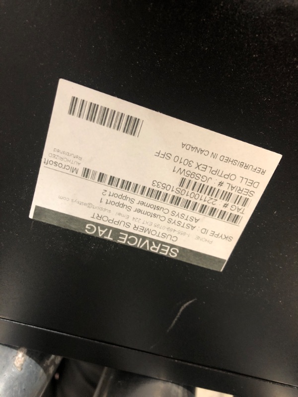 Photo 4 of *PC POWERS ON, COMES WITH MONITOR, POWERS ON* DELL Optiplex 3010 Desktop PC - Intel Core i3-3220 3.1GHz 8GB 250GB DVD Windows 10 Professional (Renewed)']