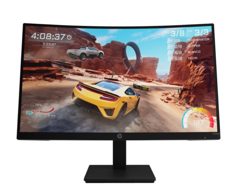 Photo 1 of HP X27q QHD Gaming Monitor