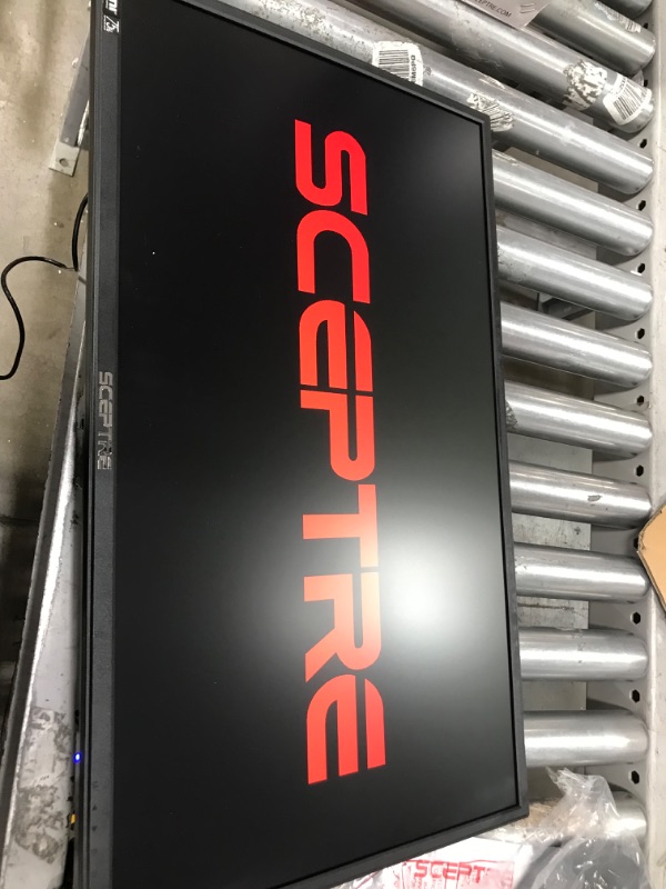 Photo 2 of Sceptre E275W 19203R 27 Ultra Thin 1080P LED Monitor 2X HDMI VGA Metallic Black
