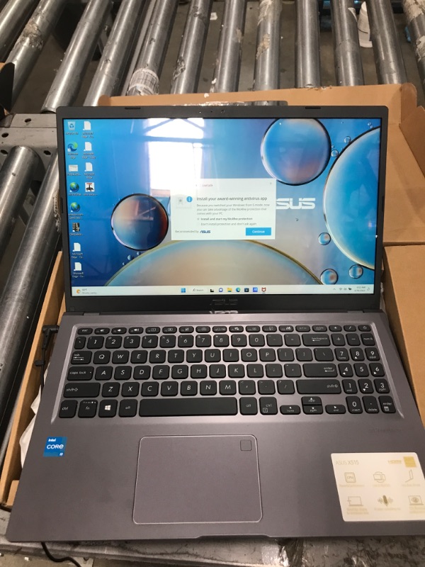 Photo 2 of ASUS 2023 Vivobook 15.6" FHD Touchscreen Thin Laptop, Intel Core i3-1115G4 Up to 3.9Ghz, 20GB RAM,1TB PCIE SSD, HDMI, Fingerprint, Backlit KB, Windows 11S, Grey+ GM Accessories
