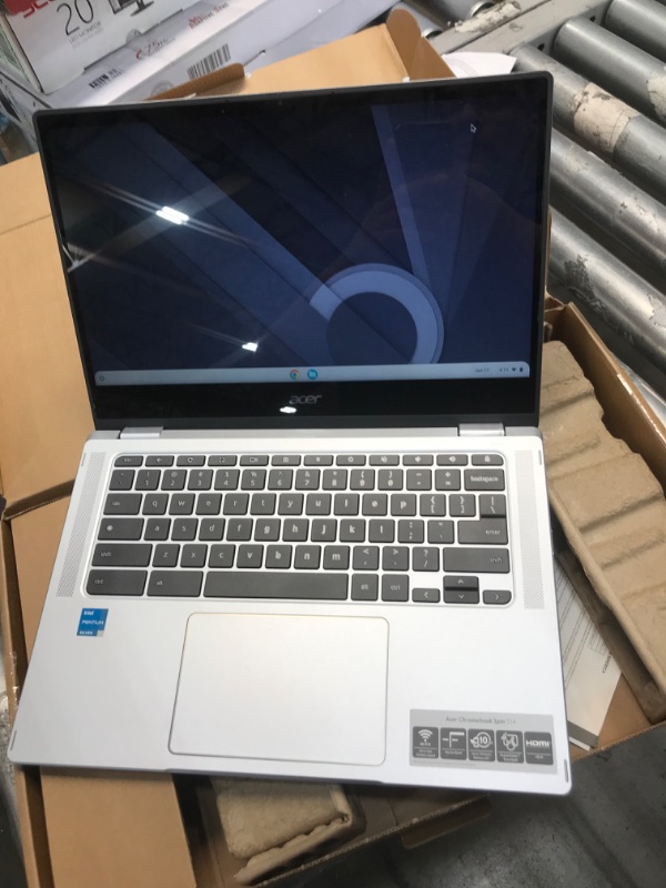 Photo 3 of Acer Chromebook Spin 314 Convertible Laptop | Intel Pentium Silver N6000