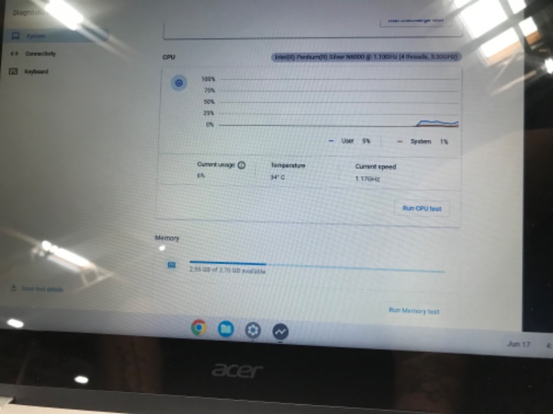 Photo 1 of Acer Chromebook Spin 314 Convertible Laptop | Intel Pentium Silver N6000
