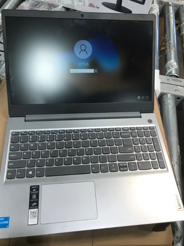 Photo 2 of *parts only* Lenovo - IdeaPad 3 15" Laptop - Intel Core i3-1005G1-8GB Memory - 256GB SSD - Platinum Grey - 81WE011UUS
