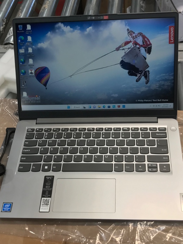 Photo 2 of Lenovo Newest IdeaPad 1i Student Laptop 14" HD Display, Intel Pentium Silver N5030 Processor(> N4020), 4GB RAM, 256GB Storage, WiFi, Webcam, HDMI, Windows 11 S, 1 Year Microsoft 365
