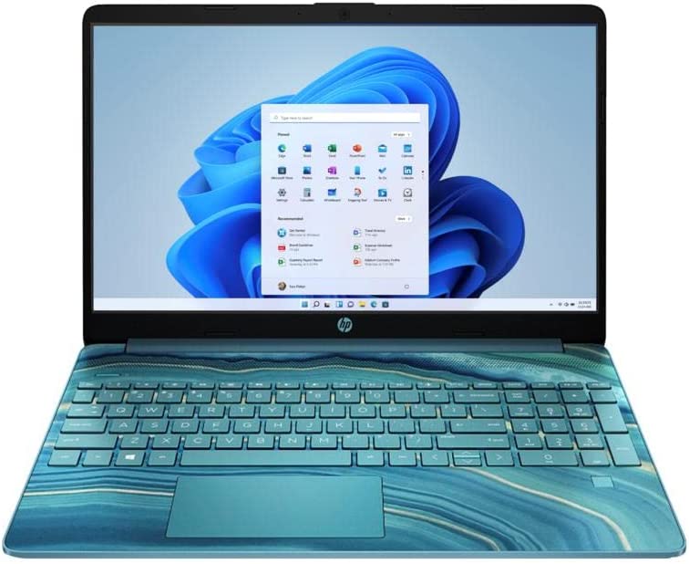 Photo 1 of *parts only* HP Laptop 15-dy0029ds 15.6" HD (1366 x 768) Intel Celeron 4020, Intel UHD Graphics 600 4GB DDR4 RAM, 128GB SSD Storage, Windows 10 Home in S Mode, Underwater Teal 