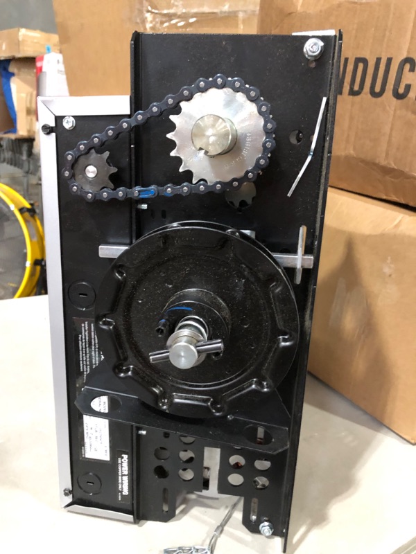 Photo 1 of **Parts Only**See Notes**
Liftmaster Mh 5011u Commercial Garage Door Opener Medium-duty Hoist Operator w/ Safety Beams