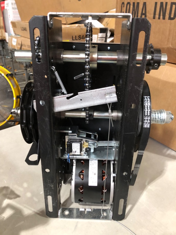 Photo 9 of **Parts Only**See Notes**
Liftmaster Mh 5011u Commercial Garage Door Opener Medium-duty Hoist Operator w/ Safety Beams