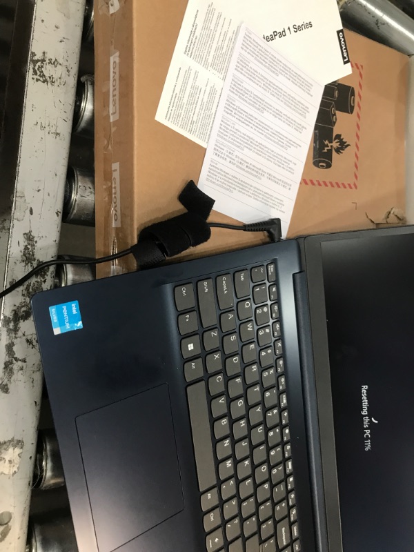 Photo 8 of Lenovo ideapad 1 15.6 FHD Laptop, Intel Pentium Sliver N6000 Processor, 4GB RAM, 128GB eMMC, 1-Year Mircrosoft Office 365, Windows 11 Home in S Mode - 82LX0050US