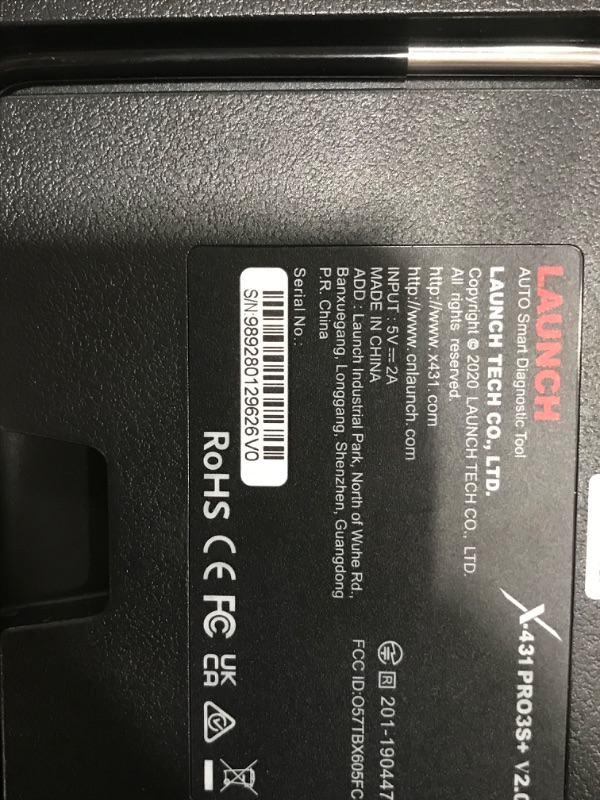 Photo 11 of ***SEE NOTE*** 2023 Upgrade LAUNCH X431 PRO3S+ Elite Bluetooth Bi-Directional Scan Tool,OEM Topology Mapping,HD Trucks Scan,Online Coding&37+ Service for All Cars,Full System Diagnostic,Key IMMO,2-Year Free Update
