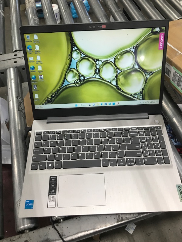 Photo 2 of Lenovo IdeaPad 15.6" Laptop Newest, 15.6 Inch HD Anti-Glare Display, AMD Dual-core Processor, 8GB RAM 256GB Storage, WiFi6 Bluetooth 5, 9.5Hr Battery, Windows 11