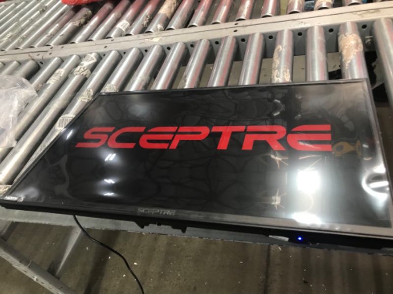 Photo 2 of Sceptre 27-Inch FHD LED Gaming Monitor 75Hz 2X HDMI VGA Build-in Speakers, Ultra Slim Metal Black
