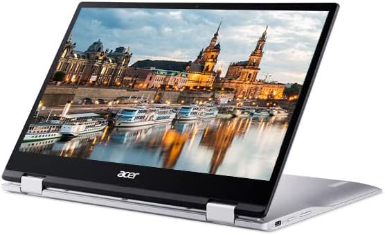 Photo 1 of  Acer Convertible 2-in-1 Chromebook Frameless FHD IPS Touchscreen, Qualcomm 8-Core Processor, 4GB DDR4 Ram, 64GB eMMC SSD, Webcam, Chrome OS