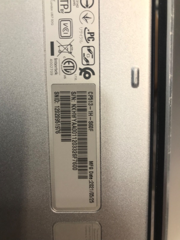 Photo 1 of  Acer Convertible 2-in-1 Chromebook Frameless FHD IPS Touchscreen, Qualcomm 8-Core Processor, 4GB DDR4 Ram, 64GB eMMC SSD, Webcam, Chrome OS