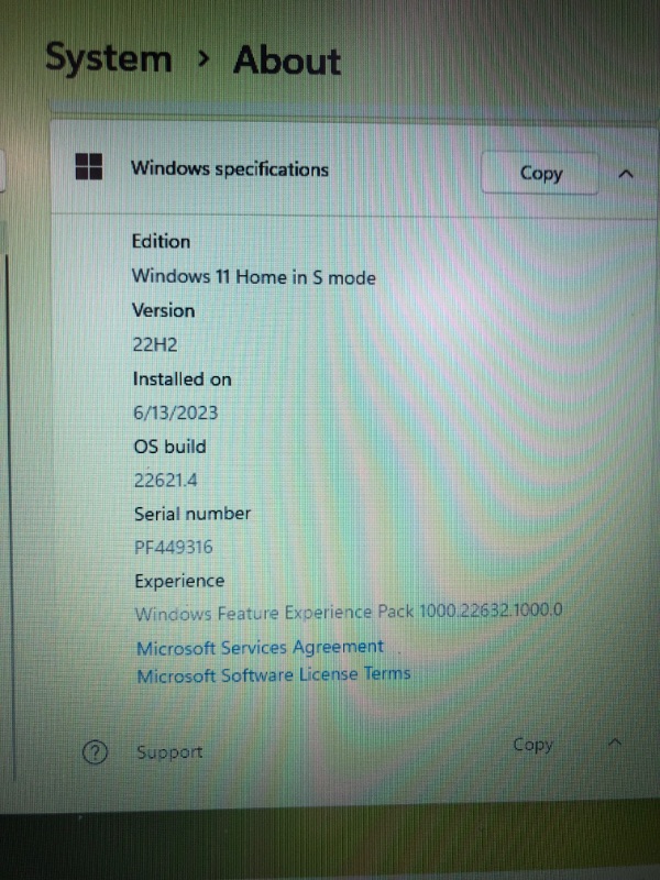 Photo 6 of Lenovo IdeaPad 3 15.6” Full HD Laptop, Intel Core i3-1115G4, 4GB RAM, 128GB SSD, Webcam, Wi-Fi, Bluetooth, Windows 11 Home, Almond
