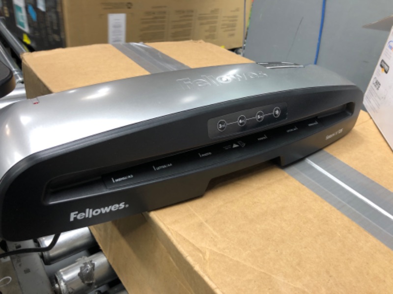 Photo 2 of *DID NOT POWER ON*- Fellowes Saturn 3i 125 Thermal Laminator Machine with Self-Adhesive Laminating Pouch Starter Kit, 12.5 inch (5736606) 12.5 Inch Laminator