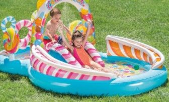 Photo 1 of Did Not Inflate****Candy Zone™ Inflatable Play Center w/ Slide