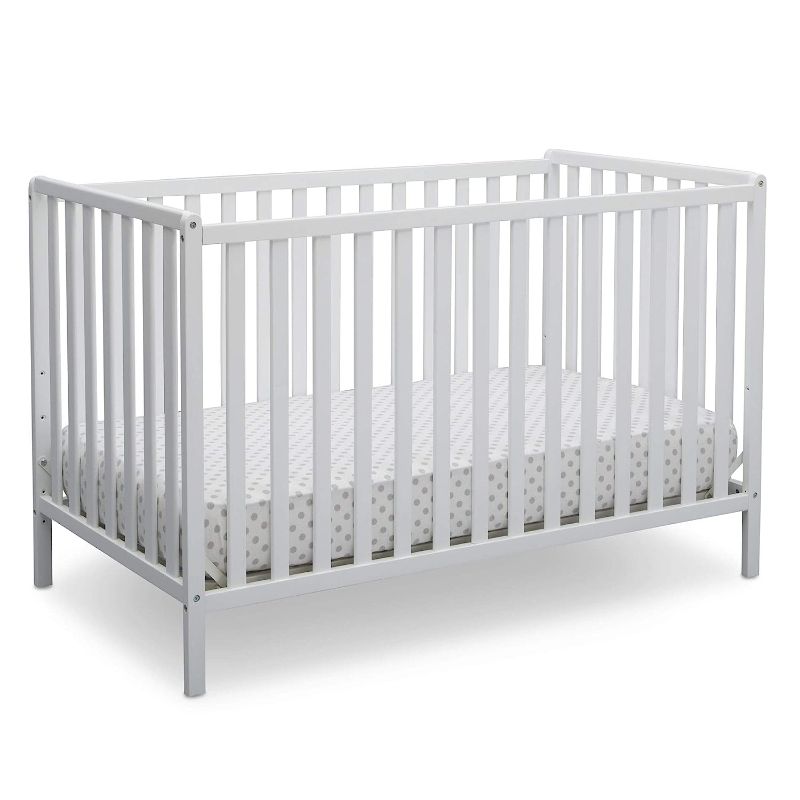 Photo 1 of 
Delta Children Heartland 4-in-1 Convertible Crib - Greenguard Gold Certified, Bianca White
Style:4-in-1 Crib
Color:Bianca White