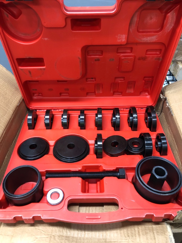 Photo 1 of  23pc Universal Press and Pull Sleeve Kit Bush Bearing Removal Insertion Tool Set