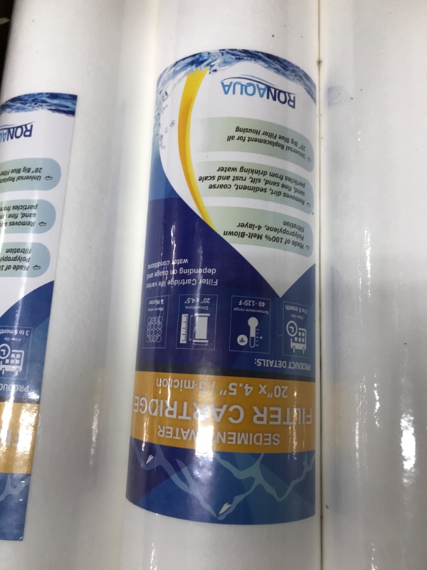 Photo 3 of 10 pack sediment water filters 20 x 4.5