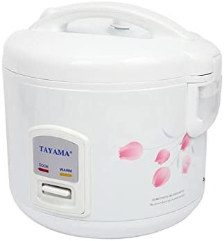 Photo 1 of **MINOR WEAR & TEAR**TRC-10 Cool Touch 10-Cup Rice Cooker and Warmer with Steam Basket, White
