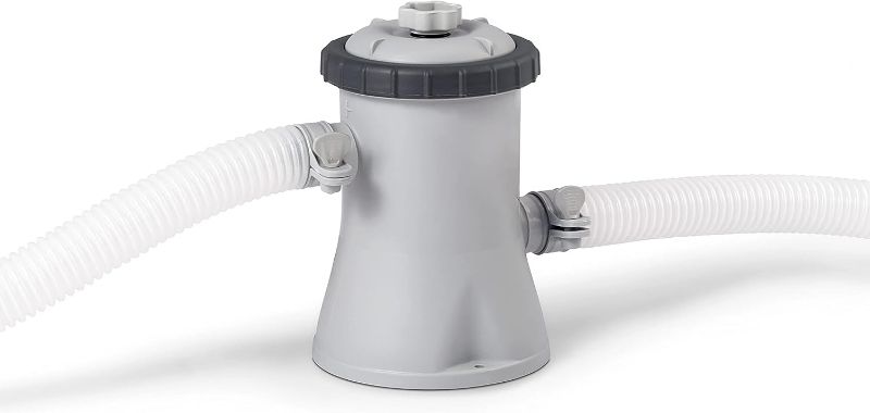 Photo 1 of **SEE NOTES**
INTEX C330 Krystal Clear Cartridge Filter Pump for Above Ground Pools: 330 GPH Pump Flow Rate – Improved Circulation and Filtration – Easy Installation – Improved Water Clarity – Easy-to-Clean
