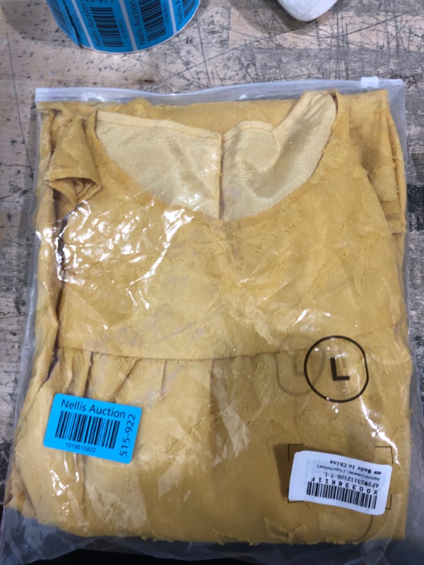 Photo 1 of crew neck top yellow women