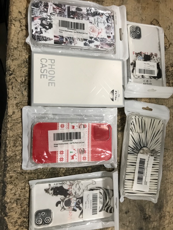 Photo 1 of 6 ITEMS IPHONE CASE BUNDLE