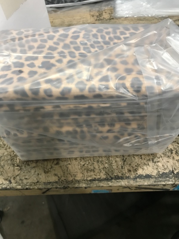 Photo 2 of 10 Pack Server Books for Waitress 4.3 x 8.3 Inch Leopard Check Presenters for Restaurants Waiter Serving Books Guest Check Book with 3 Pockets for Restaurant Cafe Bar Eatery Fit Server Apron(Leopard)