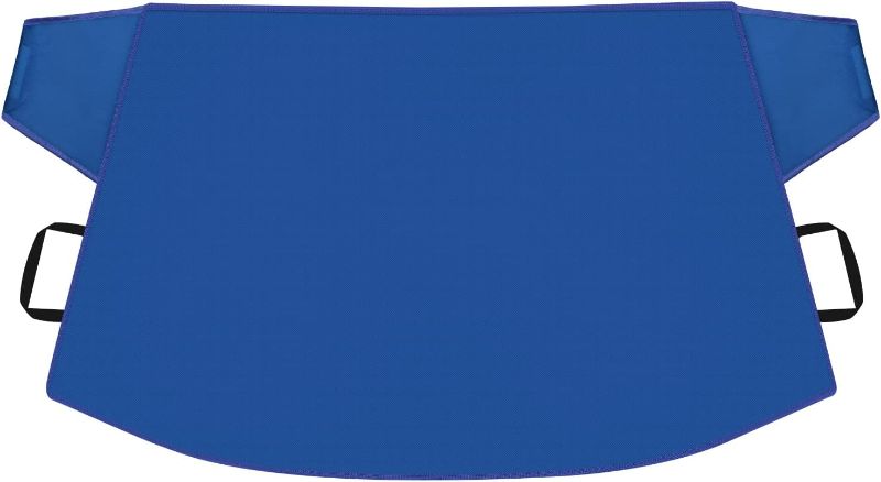 Photo 2 of LADER Windshield Cover for Ice and Snow Blue Magnetic Edges ?12.36 x 10.24 x 2.6 inches
