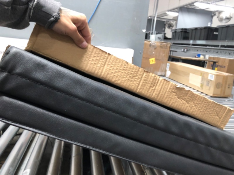 Photo 1 of ProsourceFit Tri-Fold Folding Thick Exercise Mat 6’x2’ with Carrying Handles for Tumbling, MMA, Martial Arts, Gymnastics, Stretching, Core Workouts Black