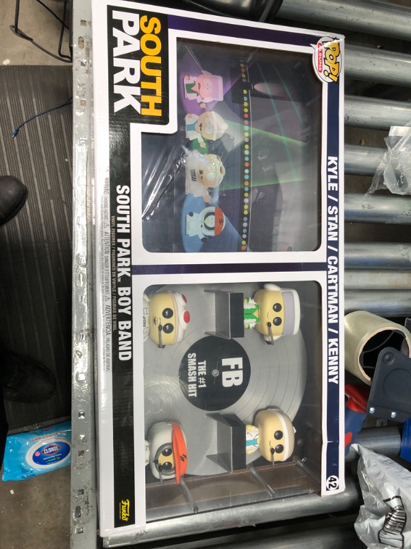 Photo 2 of **MINOR PACKAGING DAMAGE **Funko Pop! Albums Deluxe: South Park- South Park Boy Band