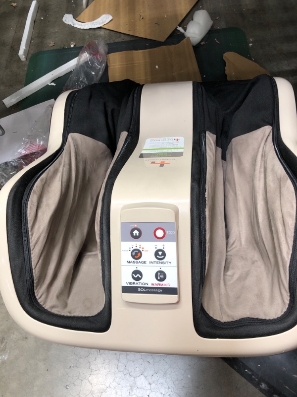 Photo 2 of 
Roll over image to zoom in
Human Touch Reflex SOL Foot & Calf Massager w/ Heat - Plantar Fasciitis Relief + Circulation + Shiatsu Deep Kneading + Vibrating for Stress + Compression - Adjustable for Women and Men up to Size 12
Visit the Human Touch Store
