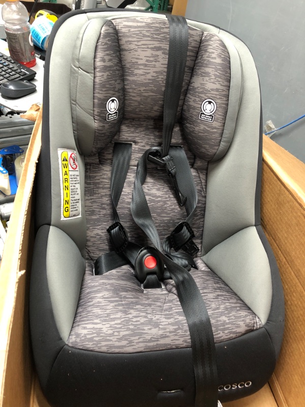 Photo 2 of Cosco Mighty Fit 65 DX Convertible Car Seat (Heather Onyx Gray)