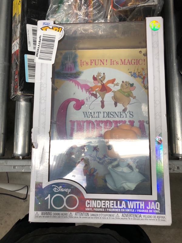 Photo 2 of **SEE NOTES**
Funko Pop! Movie Poster: Disney 100 - Cinderella, Cinderella with Jaq