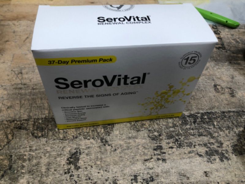 Photo 1 of SeroVital Renewal Complex 148 Count - SeroVital for Women - Renewal Supplements for Women - Female Critical Peptide Support - Revitalizer for Women 6/23