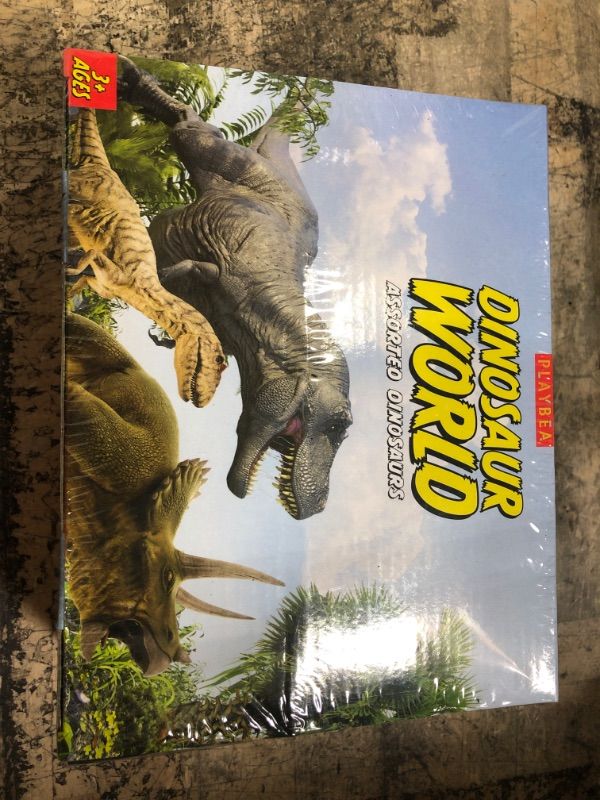 Photo 2 of Dinosaur Toys for Kids Toys - 9 Realistic Dinosaurs Figures with Activity Play Mat & Trees | Kids Dinosaur Toys | Dinosaur Toy | Dinosaur Toys for Kids 3-5 5-7 | Dino Toys Kid Toys | Toddler Boy Toys 2021 Model