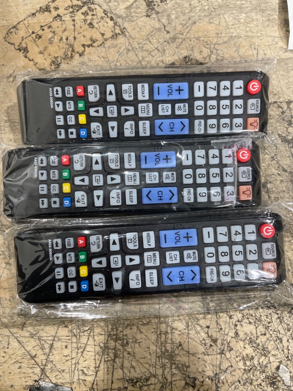 Photo 1 of Nettech AA59-00600A New Samsung TV Replaced Remote Replacement 3pack