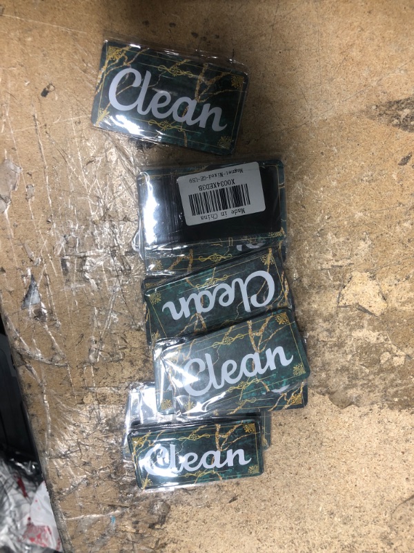 Photo 2 of 14 PIECES
Dirty Clean Dishwasher Magnet,Dishwasher Magnet Clean Dirty Sign Magnet for Dishwasher Dish Bin That Says Clean or Dirty Dish Washer Refrigerator for Kitchen Organization and Storage Necessities Green