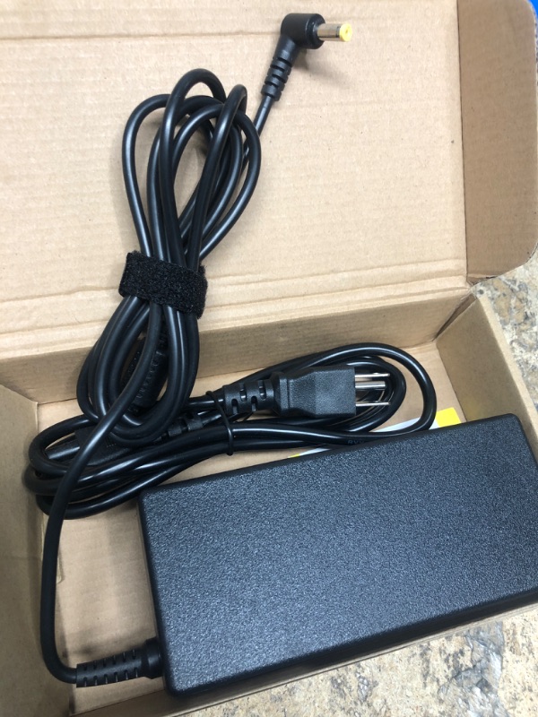 Photo 2 of 135W AC Adapter Laptop Charger Compitible with Acer Nitro 5 N18C3 AN515-51 AN515-41 AN515-53 AN515-52 AN515-43 AN515-54 AN517-51 N18C4 Acer Aspire Z3 23" 23.8" Series Z3-615 Z3-710 Z3-715 Power Cord