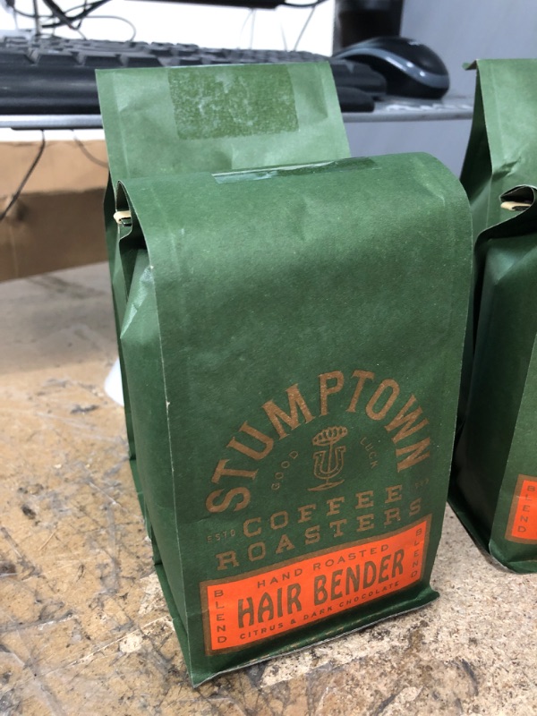 Photo 2 of (pack of 2) Stumptown Coffee, Whole Bean, Hair Bender Blend - 12 oz