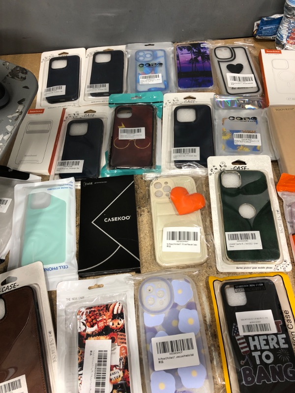 Photo 1 of 30 PIECE PHONE CASE BUNDLE 