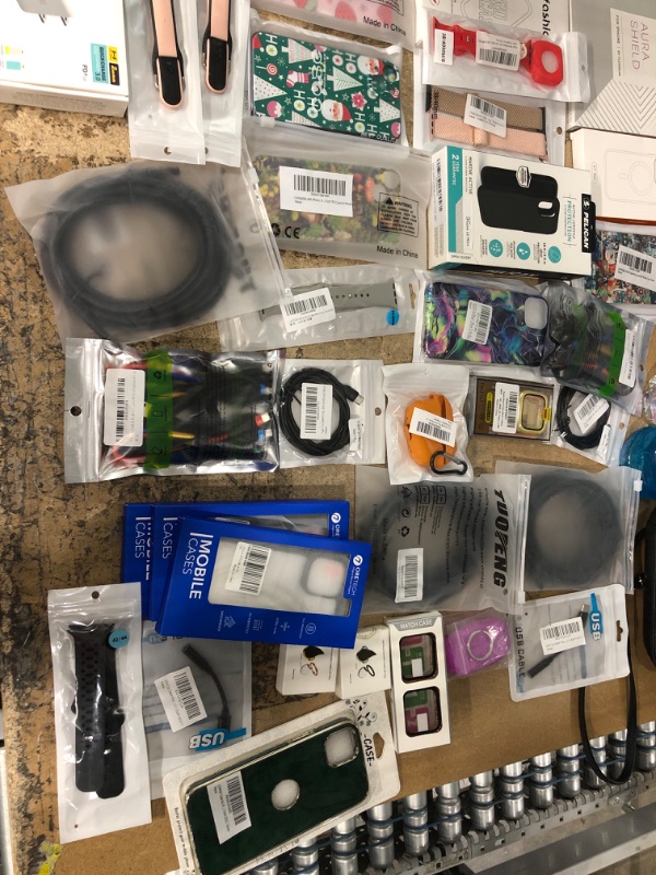 Photo 1 of 41 PIECE CASES BUNDLE (PHONE / TABLET/ WATCH CASES/ CHARGERS)