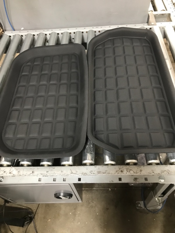 Photo 2 of LDCRS Tesla Model Y Front Trunk & Rear Sub Trunk Mats 2023 2022 2021 - All Weather Front Trunk Mats - Premium 3D Waterproof Rear Trunk Mats Without Logo - Heavy Duty Non Slip Frunk & Trunk Liners