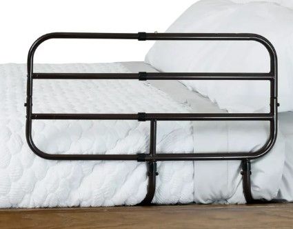 Photo 1 of Able Life Bedside Extendable Bed Rail for Elderly, Adjustable Safety Handle
