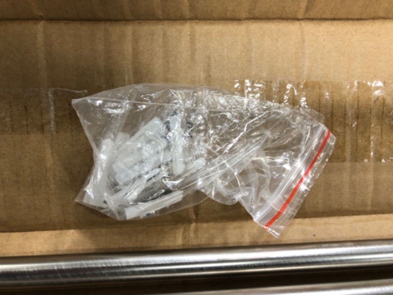 Photo 1 of 2 Pack Curtain Rods, Room Darking Wrap Around Single Window Rod 3/4 Inch Telescoping Drapery Rod, 84-120”, Matted Nickle Matted Nickle 84-120"