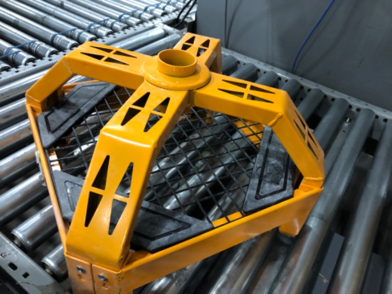 Photo 1 of VEVOR Rolling Garage Stool, 300LBS Capacity, Adjustable Height from 24 in to 28.7 in, Mechanic Seat with 360-degree Swivel Wheels and Tool Tray, for Workshop, Auto Repair Shop, Yellow      