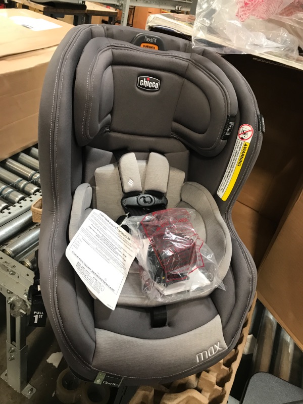 Photo 4 of Chicco NextFit Max ClearTex Convertible Car Seat| Rear-Facing Seat for Infants 12-40 lbs. | Forward-Facing Toddler Car Seat 25-65 lbs. | Baby Travel Gear | Cove/Grey Cove/Grey NextFit Max ClearTex