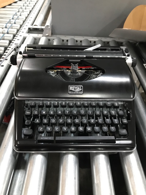 Photo 1 of Royal 79104P Classic Manual Typewriter (Black)